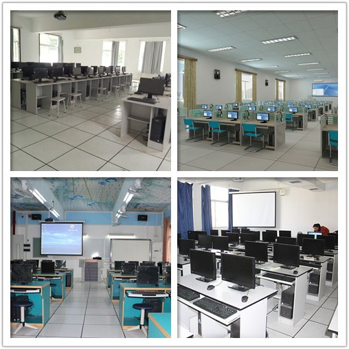 暑假期间学校电脑室阅览器大翻新，换！换！换！