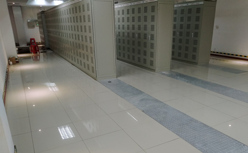 陶瓷防静电地板案例_变电站